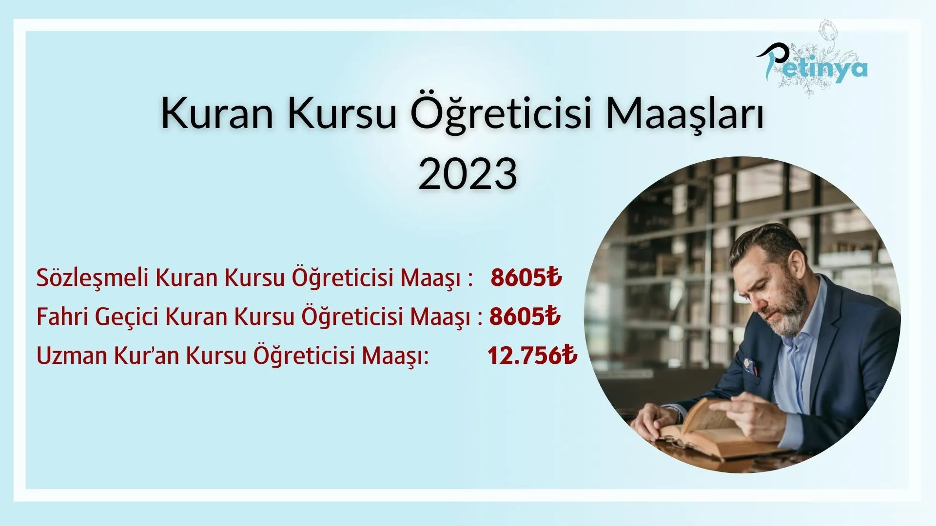 Kuran Kursu Öğreticisi Maaşları 2023