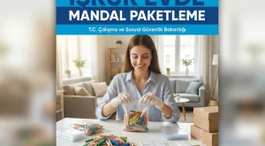 İşkur Evde Mandal Paketleme