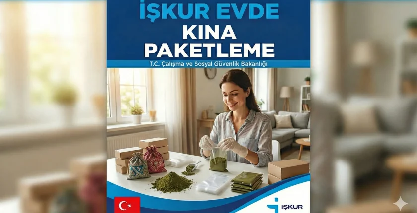 İşkur Evde Kına Paketleme