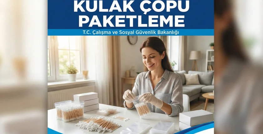 İşkur Evde Kulak Çöpü Paketleme İşi
