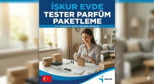 İşkur Evde Tester Parfüm Paketleme